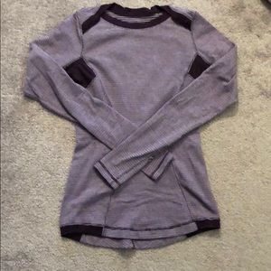 Lululemon, purple pullover, size 4